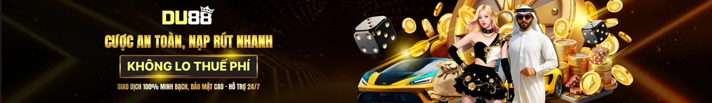 Banner DU88 về giải trí trực tuyến